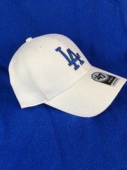 Los Angeles Dodgers White 47&prime; Brand MVP Adjustable Hat