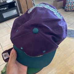 Vtg American Needle Anaheim Mighty Ducks SnapBack Hat Blockhead Specialties Lot