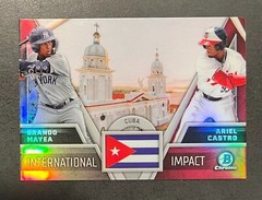 ⚾(you pick) 2024 Bowman CHROME, International Impact Inserts🔴🔵🟡🟢
