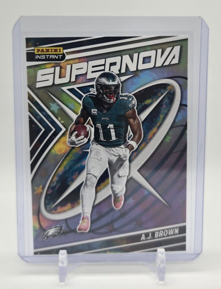 2023 Panini Instant A.J. Brown Supernova Limited Print Card /481