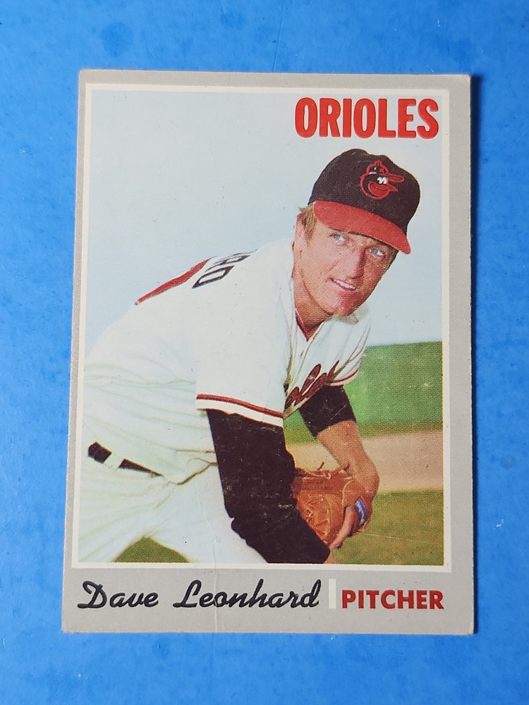 1970 TOPPS BASEBALL HIGH #674 DAVE LEONHARD VG