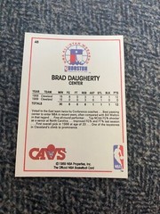 1989 NBA Hoops #48 Brad Daugherty All Star Card – Cavs –