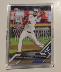 2024 Topps Now Chris Sale OS-4 Cy Young Atlanta Braves
