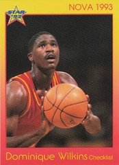 1993 Star International Dominique Wilkins Stellar & Nova 2 Sets 18 Cards