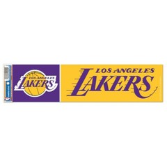 Los Angeles Lakers Bumper Sticker NEW!! 3×11 Inches Wincraft
