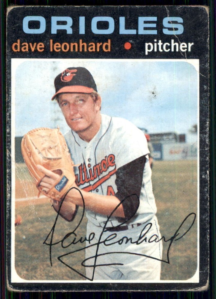 1971 Topps #716 Dave Leonhard