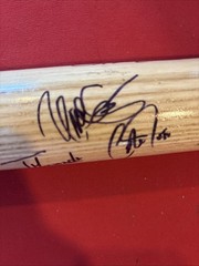 2004 Yankees Trenton Thunder AA Scranton Wilkes Barre Auto Bat See List
