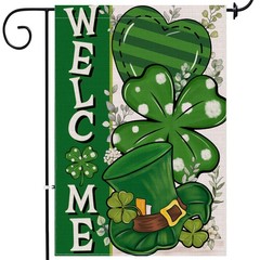 St Patricks Day Garden Flag, 12×18 inches, flag