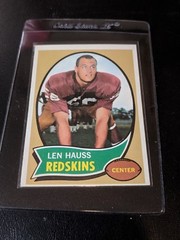 1970 Topps Set Break #124 Len Hauss EX NRMT