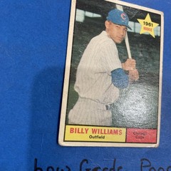 1961 Topps #141 Billy Williams ROOKIE Chicago Cubs Hall of Fame