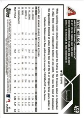 2023 Topps Chrome Sapphire Ryne Nelson Rookie #459 Diamondbacks RC AS