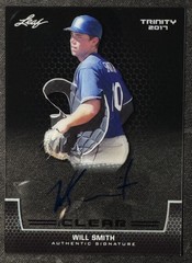 2017 Leaf Trinity Will Smith Clear Auto #CA-WS1 Acetate Dodgers