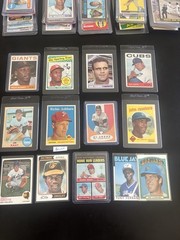 Vintage Topps Hof Lot(120) 1950s 1960s 70s Mantle Mays Clemente Aaron RCs Hi#s