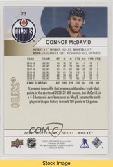 2021-22 Upper Deck Series 1 Speckled Rainbow Foil Connor McDavid #73 READ 0t9q