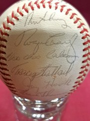 1963 New York Mets Official Baseball Team Signed Stengel Snider Hickman Hunt
