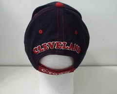 Cleveland Guardians « C-Town » Embroidered Navy/Red Strapback Cap (Donegal Bay)