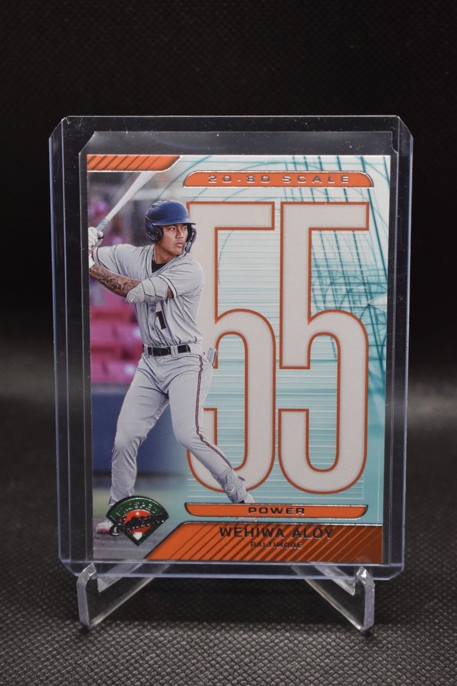 Wehiwa Aloy 2025 Panini Prospect Edition 20-80 Scale Baltimore Orioles #19