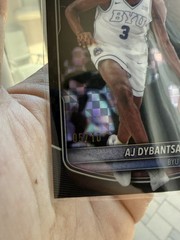 25-26 Bowman Chrome AJ Dybantsa 1st Bowman #BCP-1 Black X-Fractor /10 🔥🔥