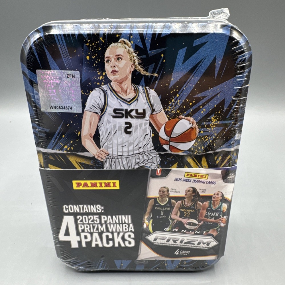 2025 Prizm WNBA Hailey Van Lith Collectible Tin 4- Pack
