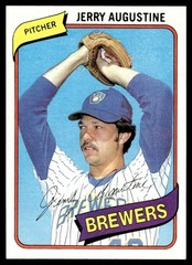 1980 Topps Jerry Augustine Milwaukee Brewers #243