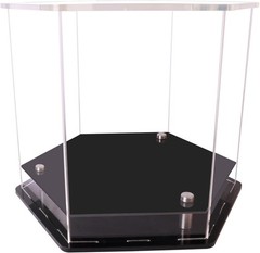 Clear Hat Display Case，Hat Display Case for Baseball，Baseball Football Cap Displ