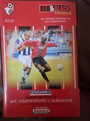 AFC Bournemouth v Blackpool 2001/02 played at Dorchester Excellent