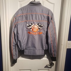Mckerlie millen auto parts racing jacket Large CASCAR 90&rsquo;s Vintage