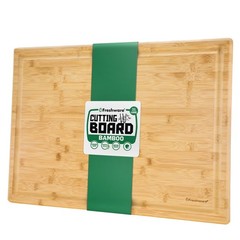 Freshware 24 Inch 3XL Bamboo Cutting Boards for Kitchen, 24 x 18 in,