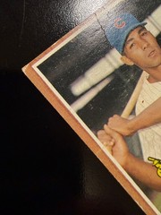 Billy Williams 1962 Topps #288 – Chicago Cubs Rookie Cup VG+ SMALL CREASE TOP