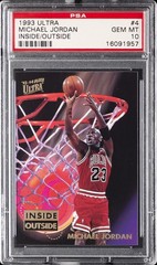 1993 ULTRA INSIDE/OUTSIDE #4 MICHAEL JORDAN PSA 10