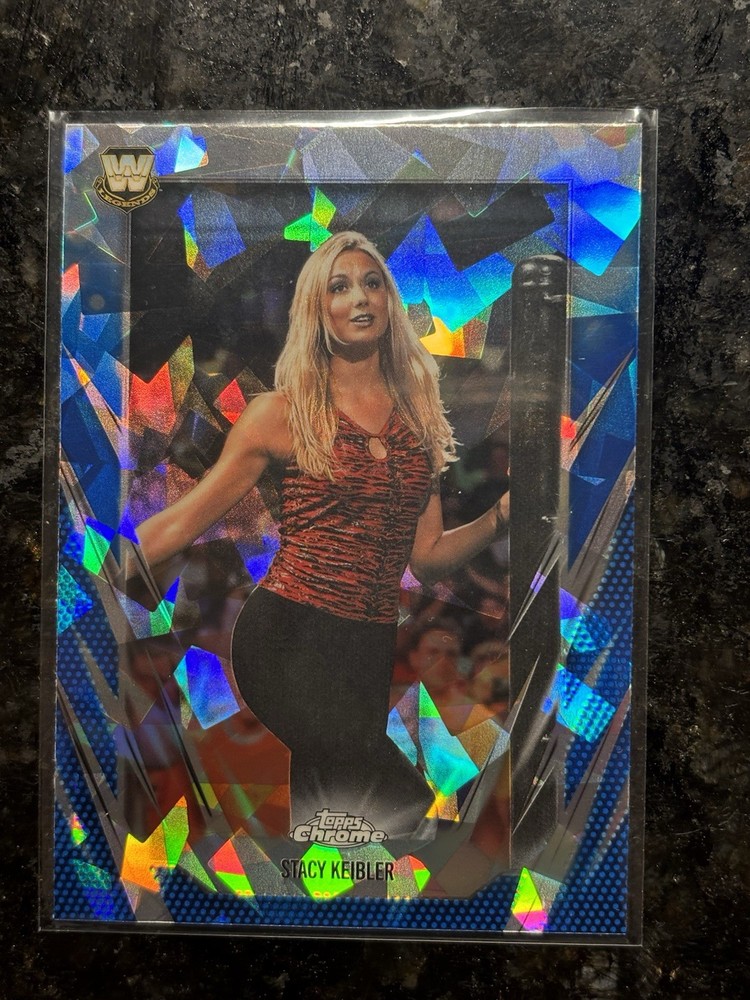 2026 Topps WWE Chrome Sapphire #121 Stacy Keibler Base Sapphire