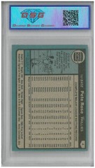 1980 Topps Burger King PETE ROSE #4 💎 DSG 7 NM