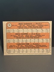 Carlton Fisk 1972 Rookie Stars #79 – 1972 Topps Baseball – Boston Red Sox