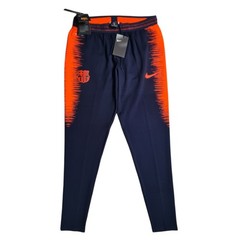 Men&rsquo;s Nike Aeroswift FC Barcelona Strike Pants AA2973-451 Navy/Orange sz MEDIUM