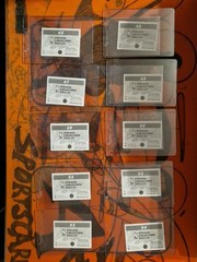 2024-25 Panini NBA Sticker Collection SNEAKER STARS Complete LOT of 22 #33-54