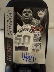 2018-19 Panini Contenders Legendary Gold David Robinson auto/99 #LC-DRB HOF