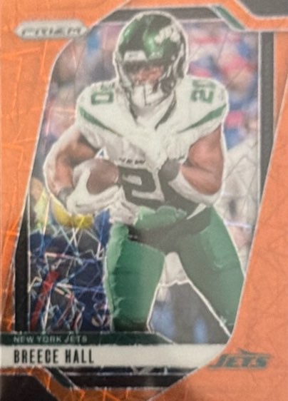 2024 Panini Prizm #223 Breece Hall Lazer