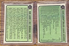 1974 Topps Hank Aaron #2 54-57 and #3 58-61 Special HOF Excellent