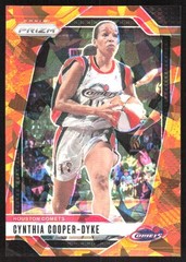 2688G 2024 Panini Prizm WNBA #21 Cynthia Cooper-Dyke Ice Orange Prizms