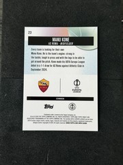 Topps Finest UEFA Europa League 2026 Manu Kone AS Roma #23 /25