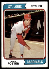 1974 Topps Alan Foster St. Louis Cardinals #442