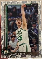 2025-26 Topps NBA #5 Season Tip Off Baylor Scheierman Boston Celtics