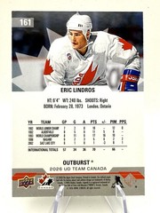 2026 TEAM CANADA LEGEND OUTBURST ERIC LINDROS #161