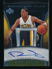 Danny Granger 2006 Upper Deck Exquisite Collection Patch Auto 071/100