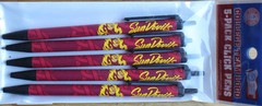 NCAA Team Arizona State Sun Devils (5) Click Pens – Black Ink Official Licensed