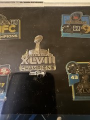Seattle Seahawks Super Bowl XLVIII Commemorative Pin Set #615/5,000 (New)