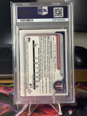 2024 Bowman Chrome Walker Jenkins 1st Bowman Yellow Refractor /75 Twins! PSA 9