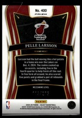 2024-25 Panini Select #400 Pelle Larsson Orange Cracked Ice Prizm #/275
