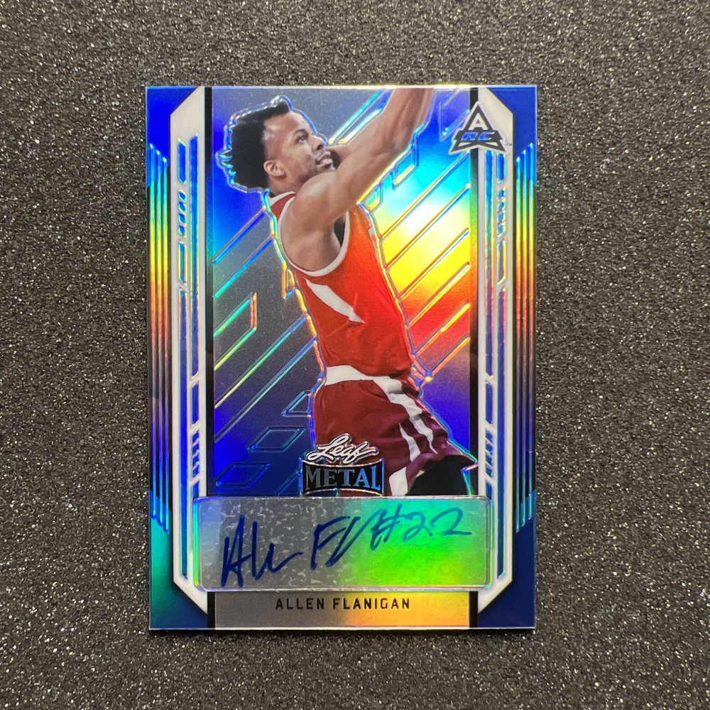2022 Leaf Metal ALLEN FLANIGAN #BA-AF1 Rookie AUTO 15/50 – BASKETBALL CARD