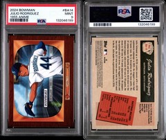 2024 Bowman – Julio Rodriguez Anime #BA14 PSA 9 Case Hit SSP